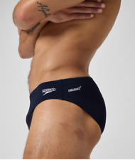 Speedo Men's Eco Endurance+ 7cm Brief Swimming Costume Swimsuit Navy 2025 BNWT