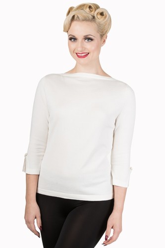 Cream vintage 50s rockabilly - cream,