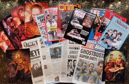 Ghostbusters magazine paper - ghostbusters,