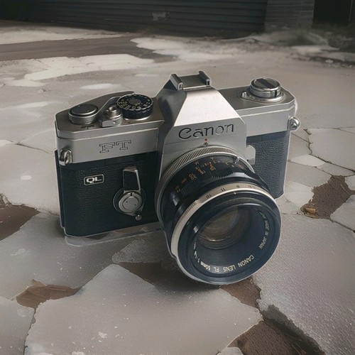 Vintage canon 35mm slr - vintage,