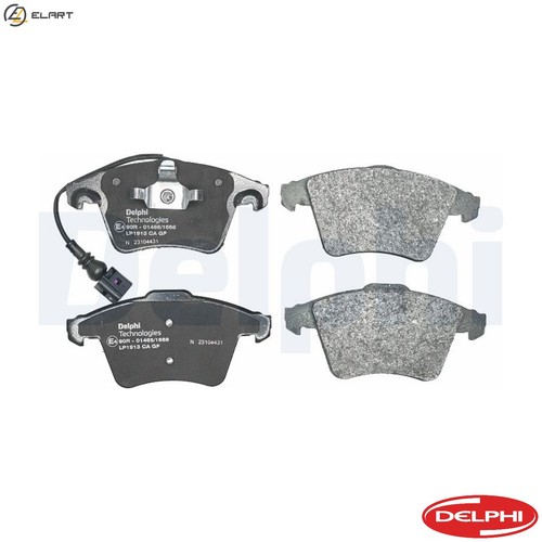 Brake pad set disc - set,