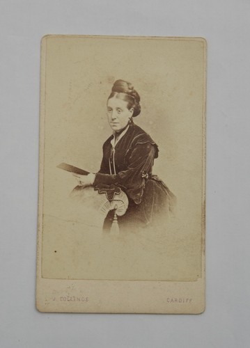Cdv victorian lady by - cdv,