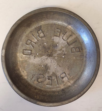 Vintage Blue Bird Pie Tin 9"