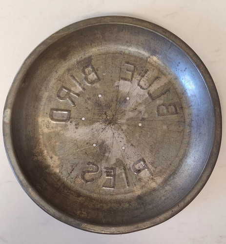 Vintage blue bird - bird, pie