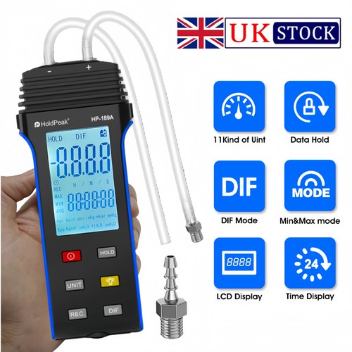 Holdpeak digital manometer - holdpeak,