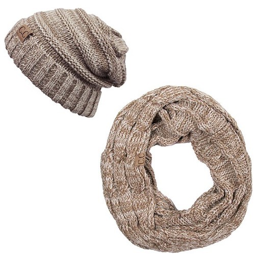 2pc tricolor warm chunky - c.c,