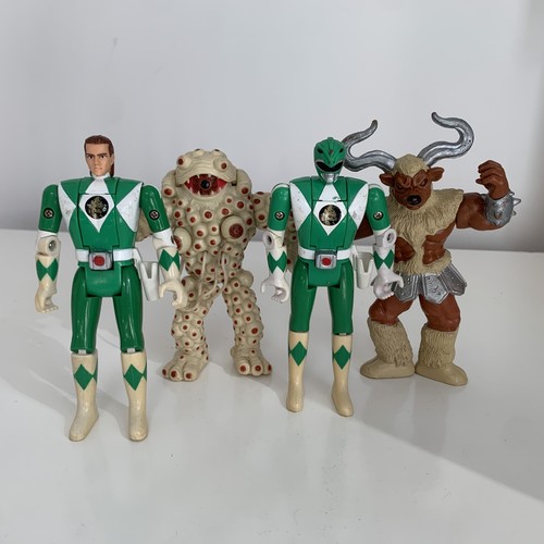 Bandai mighty morphin - x4,