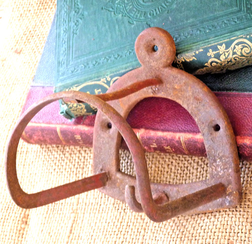 Wrought iron horse equine - iron, tack