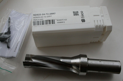 Seco drill 24mm dia - u-drill,