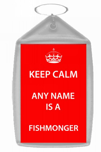 Fishmonger personalised keep - fishmonger,