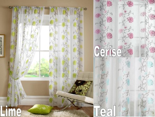 Clearance voile curtain panels - curtain,