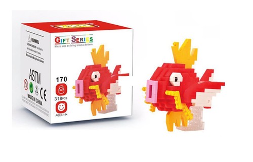 Pokemon model nanoblock - pokemon,