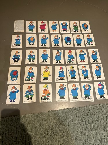 Simon says vintage card game - card,