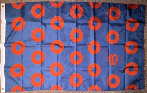 Phish official logo flag - phish,