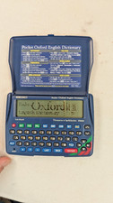 Oxford English Dictionary thesaurus Seiko ER5000 electronic Read Description