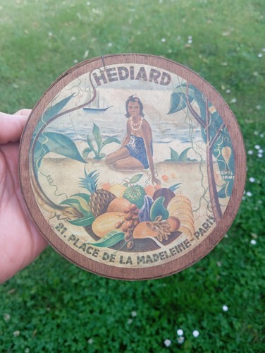 Original hediard wooden box - original,
