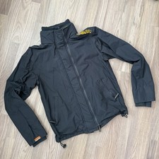 Black Charcoal Superdry Men’s Windcheater Large