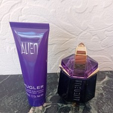 Alien Perfume Refillable Bottle Empty 30ml Plus Body Lotion New Sealed