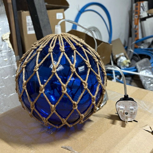 Blue glass float style - blue,