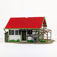 Faller HO 1:87 Scale Half-timbered House Chalet Cottage Model Railway Building 