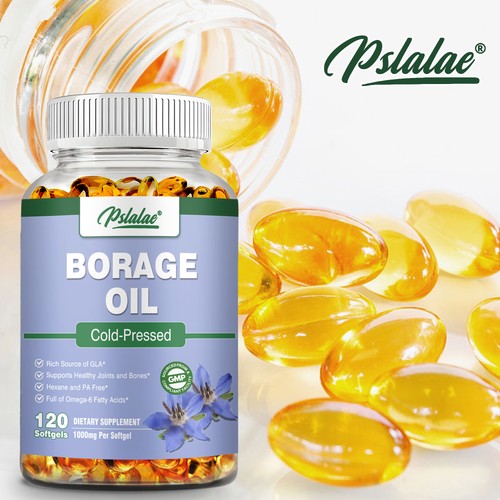 Borage oil softgels 1000mg - borage,