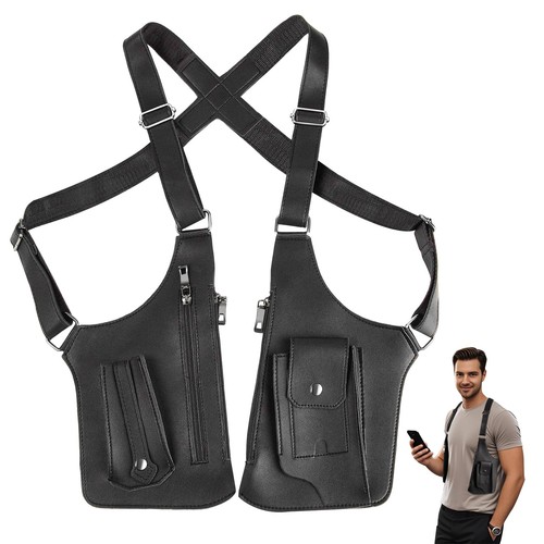 Double shoulder armpit bag - shoulder,