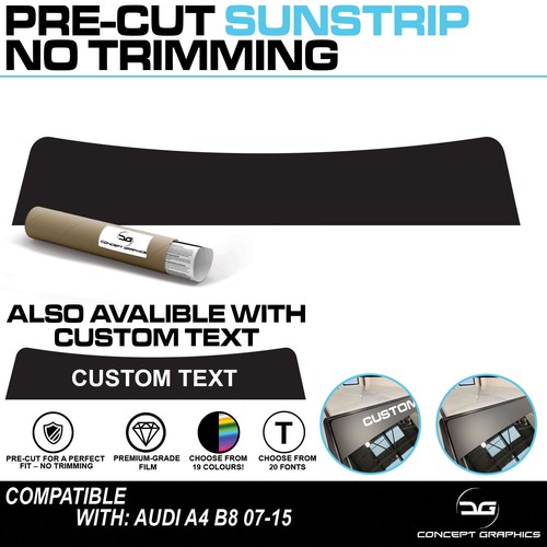 Pre cut sunstrip compatible - cut,