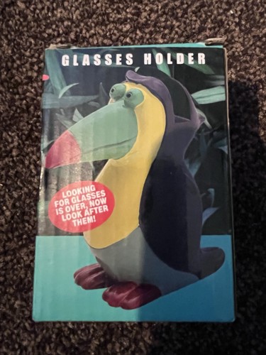 Toucan statue glasses holder - toucan,