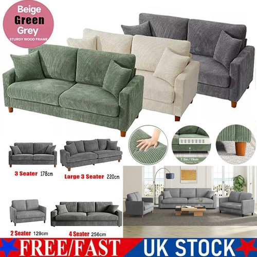 Seater corduroy sofa - corduroy,