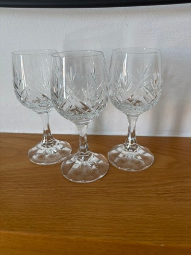 Three vintage cut clear - vintage,