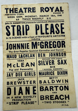 JOHNNIE  McGREGOR - THEATRE