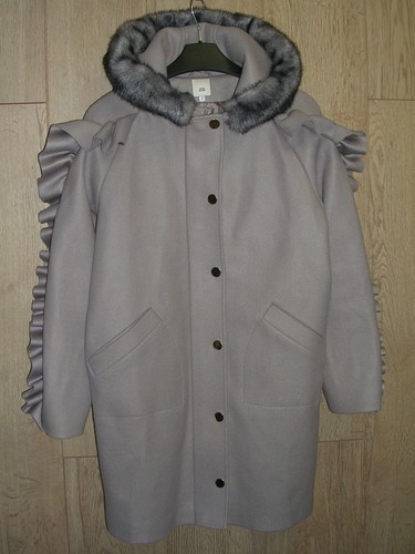 River island girls grey faux - girls,