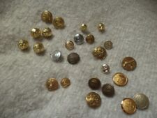 MILITARY BUTTONS JOB LOT, WW1