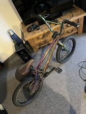 Custom Madmain 20” BMX oil slick purple/green