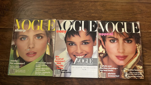 Vintage lot 1985 vogue - 1985,