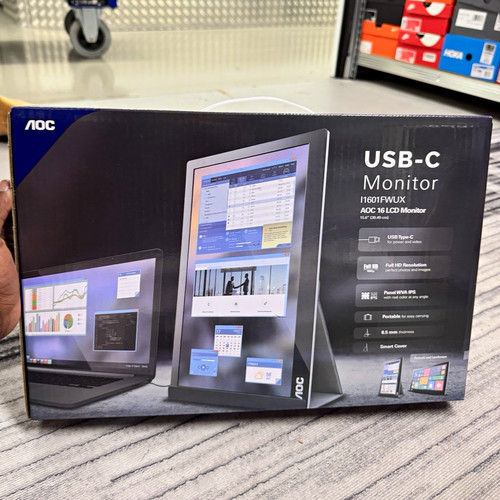Aoc usb monitor - usb-c, i1601fwux