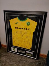 Norwich City Signed Football