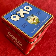 Oxo Cube Collectable Empty Tin