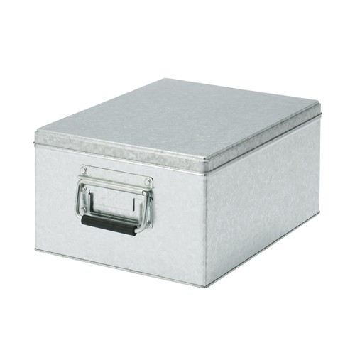 Muji tin box large 16cm - muji, box,
