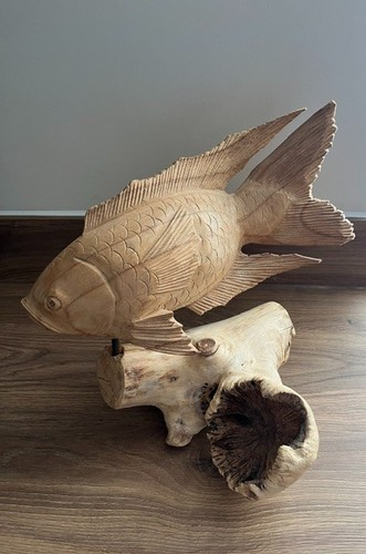 Beautiful hand carved - beautiful, wooden