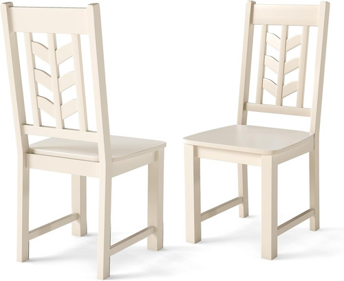 Set cream white wooden - 2,