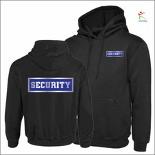 SECURITY Printed Hoodie