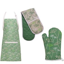 Cow Parsley Design Oven Glove