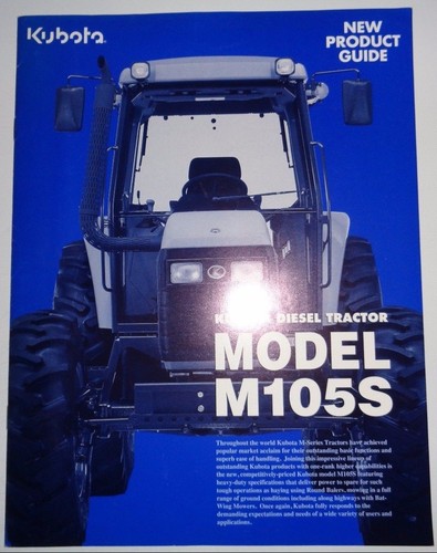 Kubota dealers m105s - kubota, tractor