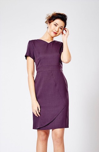 Plum rose dress size la - rose,