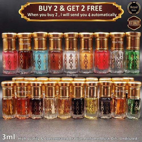 Arabian perfume musk oil 3ml - arabian,