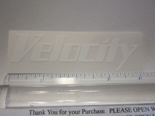 Velocity white rim - velocity,