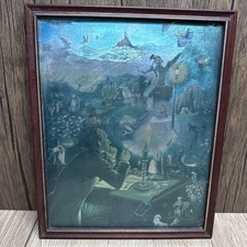 VINTAGE Dufex Foil Art Framed