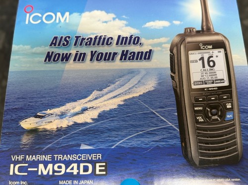 Icom m94de buoyant vhf - -,