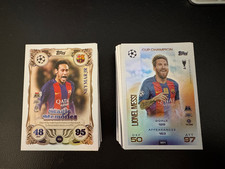 Topps Match Attax 2025/26 Base And Insert Card Bundle x127